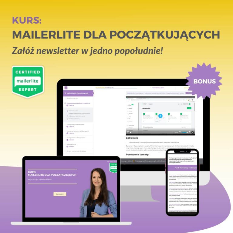 MailerLite dla Początkujących